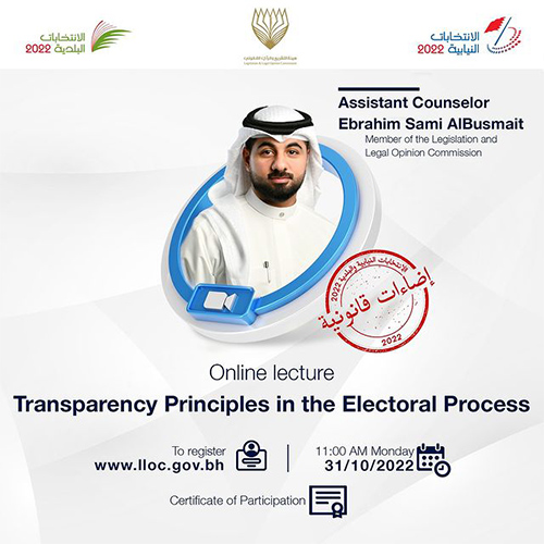 Transparency Principles in the Electoral Process